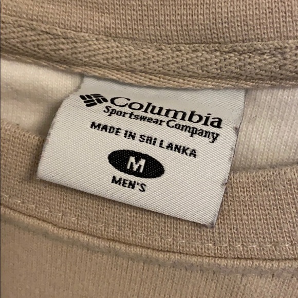 Men’s Columbia Tan Long-Sleeve Shirt - Picture 2 of 3
